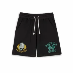 Grimey Pantalon Corto Mighty Harmonist Nautica X Grmy - Black - Ss24 Shop