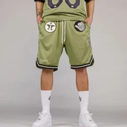 Grimey Pantalon Corto The Clout - Green - Spring 23 Outlet