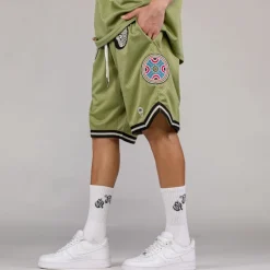 Grimey Pantalon Corto The Clout - Green - Spring 23 Outlet