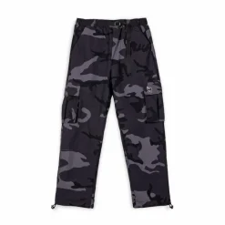 Grimey Pantalon All Over Print Tusker Temple - Black - Fw23 Best Sale
