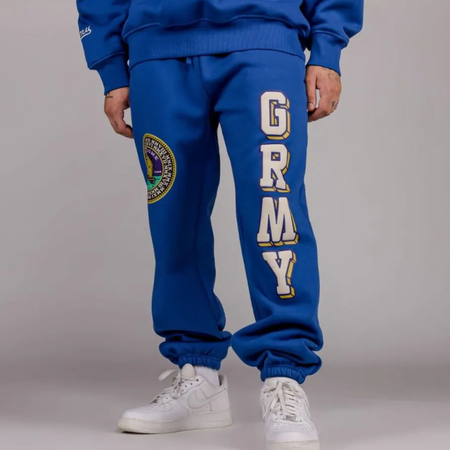 Grimey Pantalon "Hive Heavyweight"- Blue - Fall 22 Hot