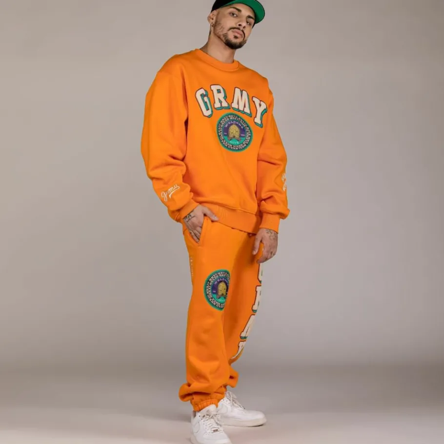 Grimey Pantalon "Hive Heavyweight"- Orange - Fall 22 Shop