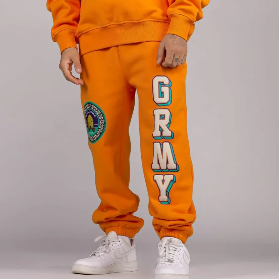Grimey Pantalon "Hive Heavyweight"- Orange - Fall 22 Shop