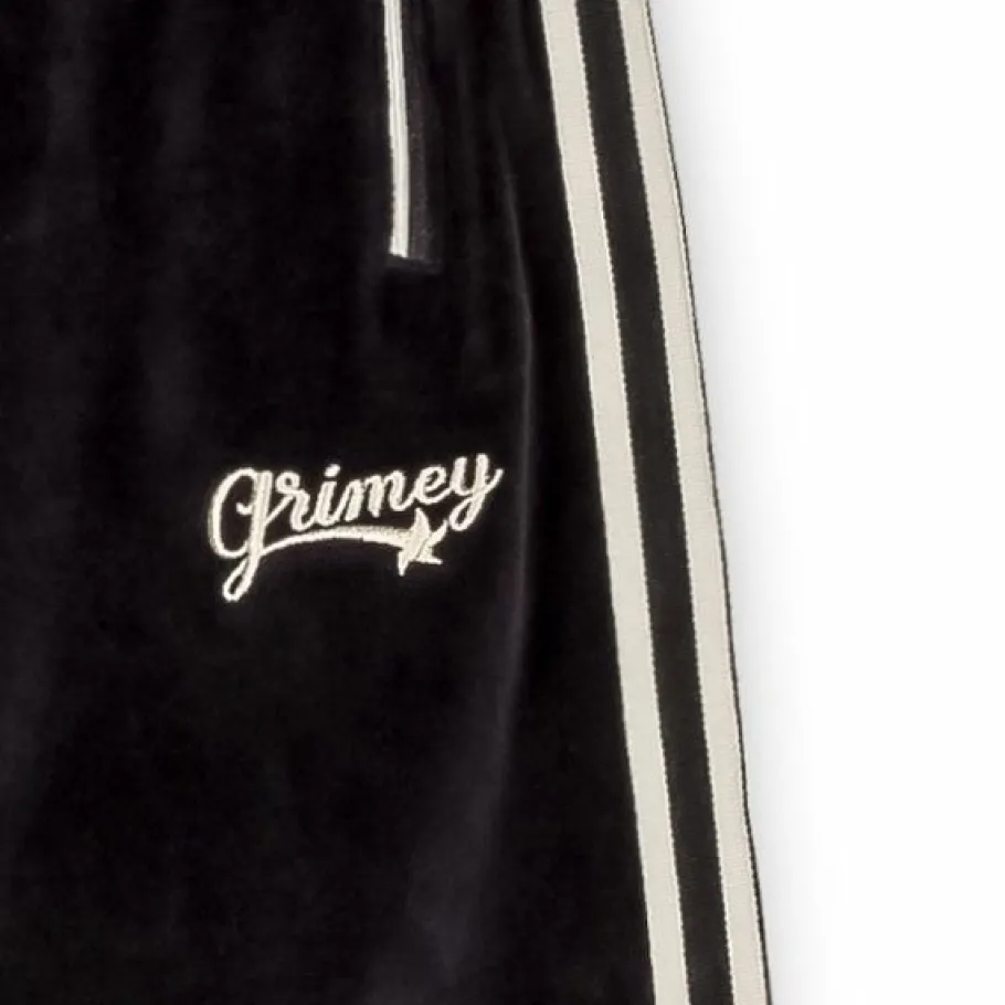 Grimey Pantalon Madrid Velvet - Black - Fw23 Sale