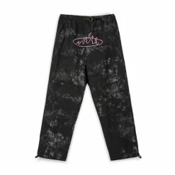 Grimey Pantalon Melted Stone Nylon Tie And Dye - Black - Fw23 Outlet