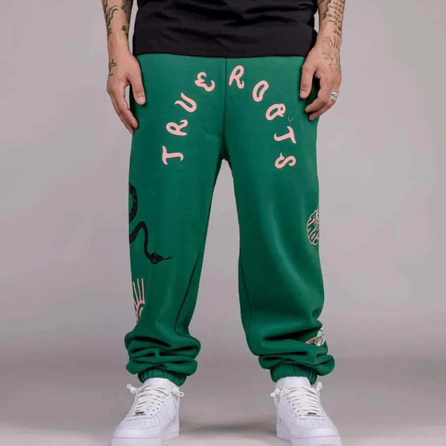 Grimey Pantalon "Snipes X True Roots"- Green - Fall 22 Outlet