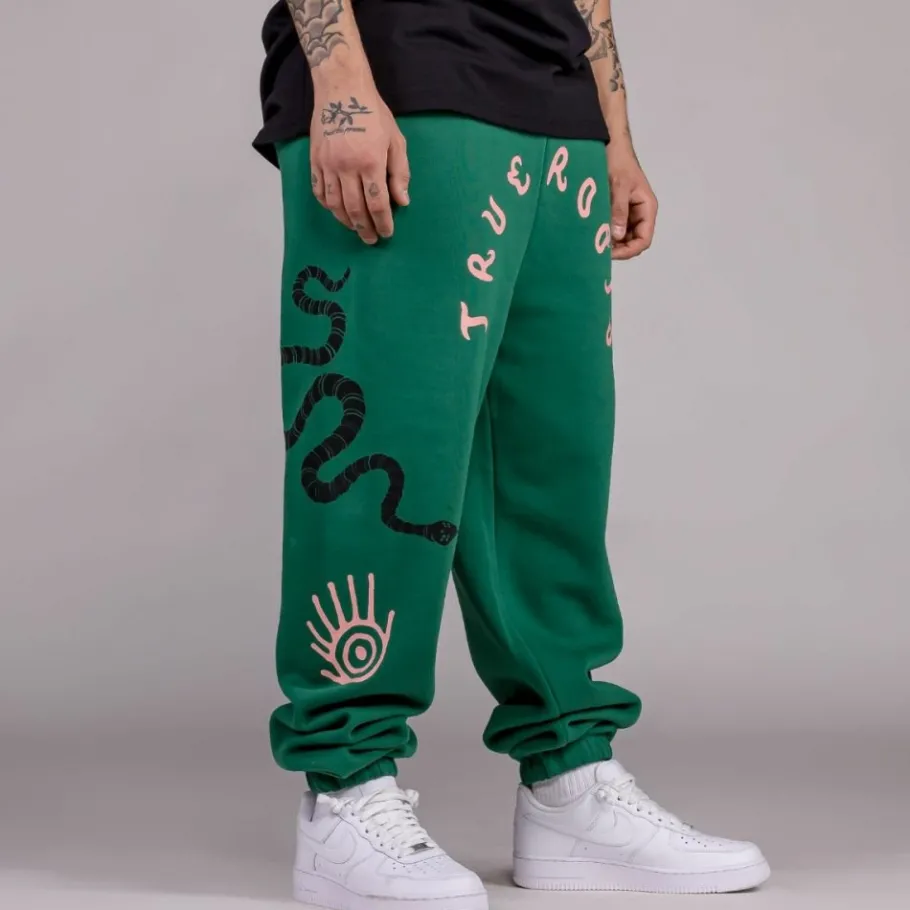 Grimey Pantalon "Snipes X True Roots"- Green - Fall 22 Outlet
