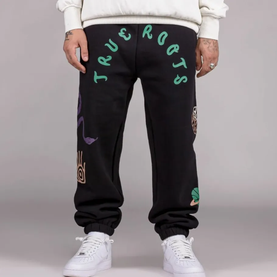 Grimey Pantalon "Snipes X True Roots"- Black - Fall 22 Discount