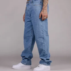 Grimey Pantalon Snow Fox - Washed Blue - Winter L 22 Cheap