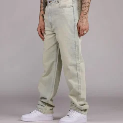 Grimey Pantalon Snow Fox - Washed Light Blue - Winter L 22 Shop