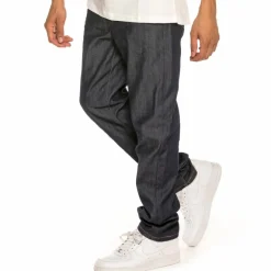 Grimey Pantalon Yanga Regular Raw Denim Ss20 Indigo Flash Sale