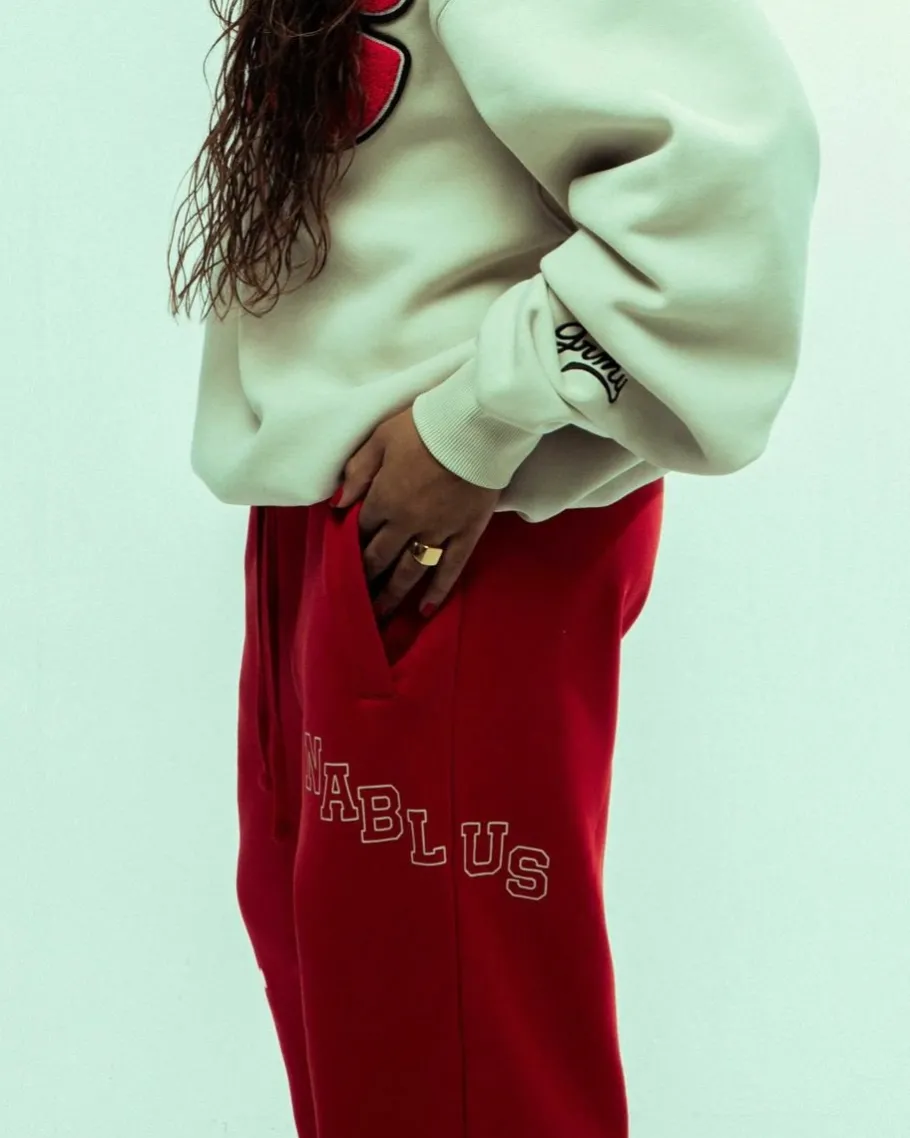 Grimey Panttalon Chandal Nablus - Dark Red - Fw23 Shop