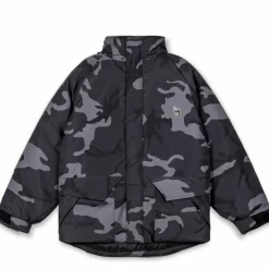 Grimey Parka All Over Print Tusker Temple Puffer - Black - Fw23 Sale