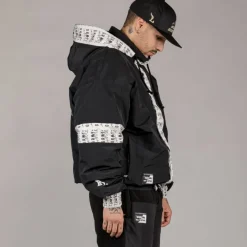 Grimey Pull Over Snow Fox - Black - Winter 22 Best