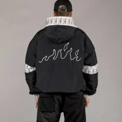 Grimey Pull Over Snow Fox - Black - Winter 22 Best