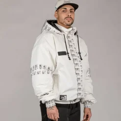 Grimey Pull Over Snow Fox - White - Winter 22 Online