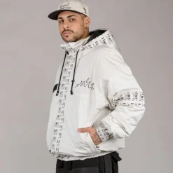 Grimey Pull Over Snow Fox - White - Winter 22 Online