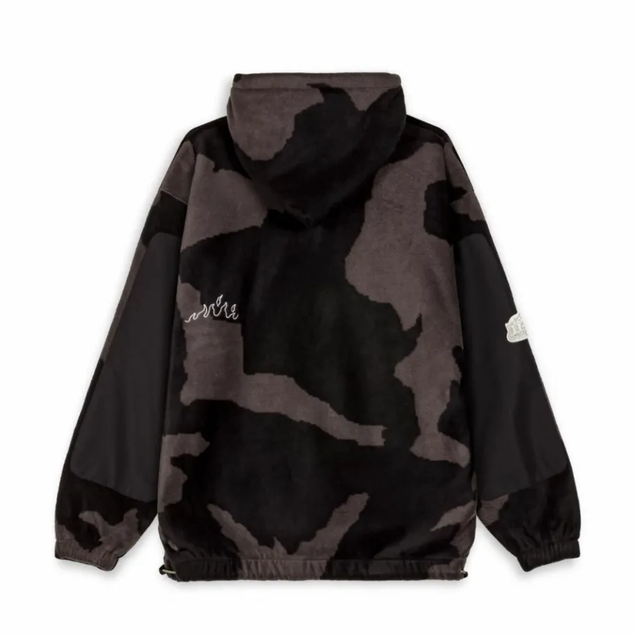 Grimey Sudadera Capucha Back At You All Over Print Polar - Black - Fw23 Discount