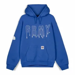 Grimey Sudadera Capucha Back At You Vintage - Royal Blue - Fw23 Flash Sale