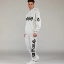 Grimey Sudadera Capucha Fire Route Sport Grey - Spring 23 Online
