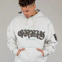 Grimey Sudadera Capucha Fire Route Sport Grey - Spring 23 Online