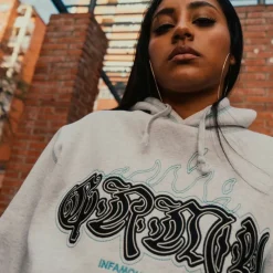 Grimey Sudadera Capucha Fire Route Sport Grey - Spring 23 Online