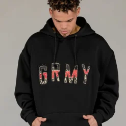 Grimey Sudadera Capucha The Toughest Black - Spring 23 Hot