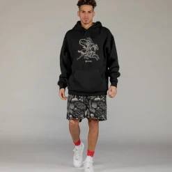 Grimey Sudadera Capucha The Clout Numidians - Black - Spring 23 Discount