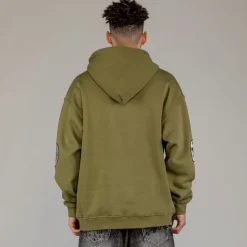 Grimey Sudadera Capucha The Clout - Khaki - Spring 23 Hot