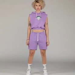 Grimey Sudadera Capucha Ufollow Girl - Lilac - Spring 23 Best Sale