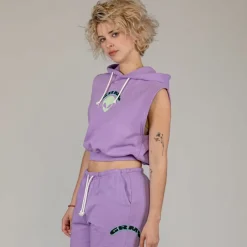 Grimey Sudadera Capucha Ufollow Girl - Lilac - Spring 23 Best Sale