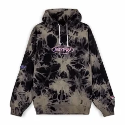 Grimey Sudadera Capucha Ufollow Bleached - Black - Spring 23 Best Sale