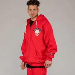 Grimey Sudadera Capucha Ufollow Red - Spring 23 Best