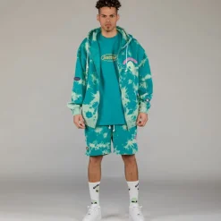 Grimey Sudadera Capucha Ufollow - Bleached Blue - Spring 23 Store