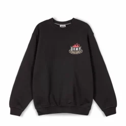 Grimey Sudadera Back At You Vintage Crewneck - Black - Fw23 Discount
