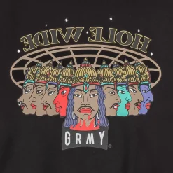 Grimey Sudadera Back At You Vintage Crewneck - Black - Fw23 Discount