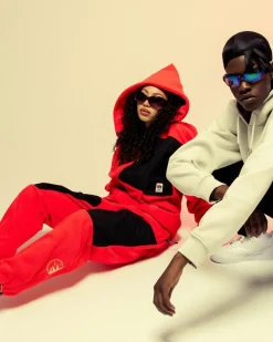Grimey Sudadera Back At You Polar - Red - Fw23 Clearance