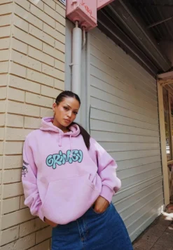 Grimey Sudadera Bloodsucker Vintage - Purple - Ss24 Sale