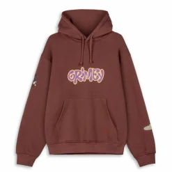 Grimey Sudadera Bloodsucker Vintage - Brown - Ss24 Clearance