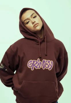 Grimey Sudadera Bloodsucker Vintage - Brown - Ss24 Clearance