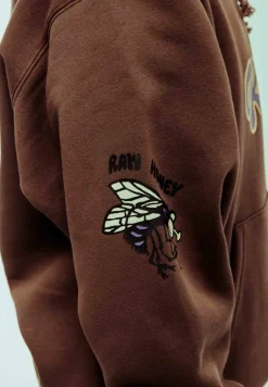 Grimey Sudadera Bloodsucker Vintage - Brown - Ss24 Clearance