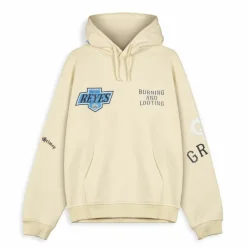 Grimey Sudadera Causing Panic Vintage - Cream - Ss24 Flash Sale