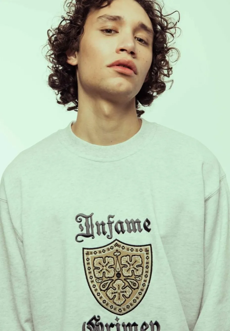 Grimey Sudadera Causing Panic Vintage - Sport Grey - Ss24 Online