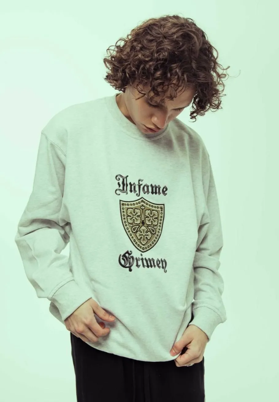 Grimey Sudadera Causing Panic Vintage - Sport Grey - Ss24 Online