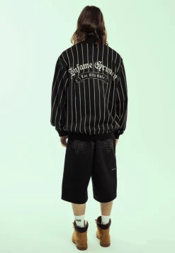 Grimey Sudadera Causing Panic Fleece Button - Black - Ss24 Sale