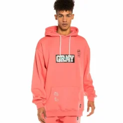 Grimey Sudadera "Day Dreamer" Hoodie - Coral - Spring 22 Store