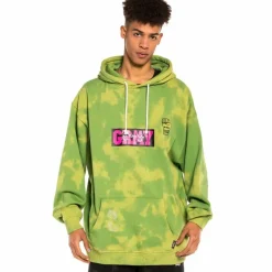 Grimey Sudadera "Day Dreamer" Hoodie - Bleached Green- Spring 22 Sale