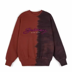 Grimey Sudadera "Dust Storm" Tie & Dye Crewneck - Brown - Fall 22 Store