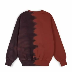 Grimey Sudadera "Dust Storm" Tie & Dye Crewneck - Brown - Fall 22 Store