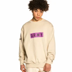 Grimey Sudadera "Frenzy" Crewneck - Sand - Summer 21 Fashion